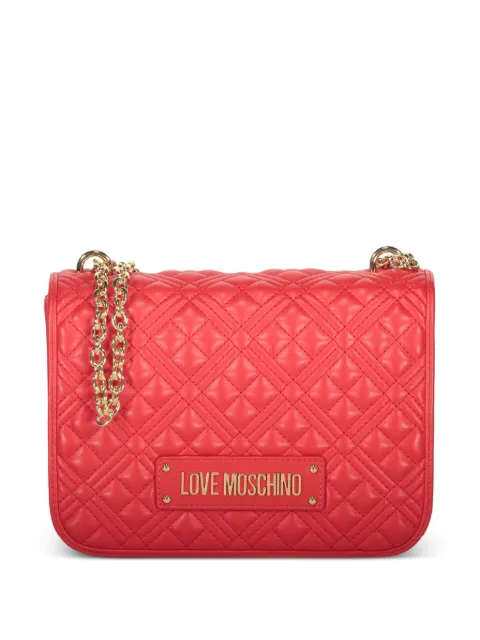 Love Moschino quilted chain shoulder bag Red JC4000PP1OLA0