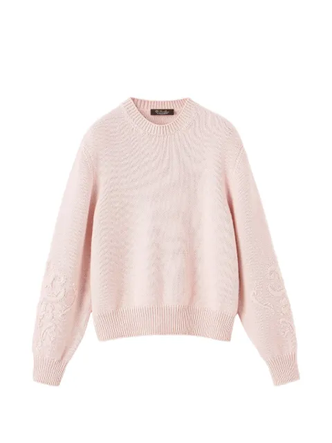 Loro Piana Classic jumper Pink FAQ946730G3