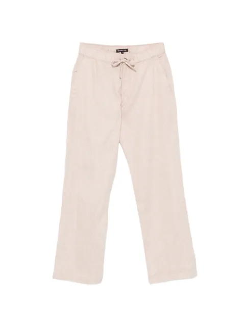 Michael Kors drawstring-waist elasticated trousers Neutrals CS6305WKY1