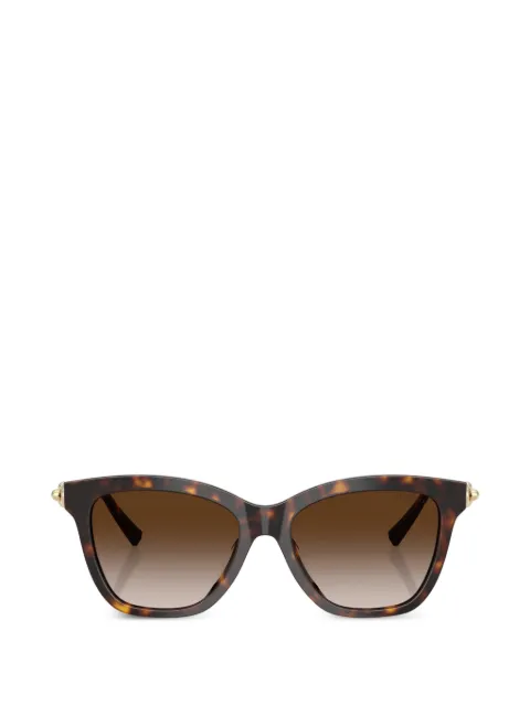 Tiffany & Co. square-frame tortoiseshell sunglasses Brown TF4241D