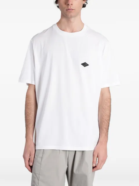 Low Brand B240 logo-patch T-shirt White LT26008