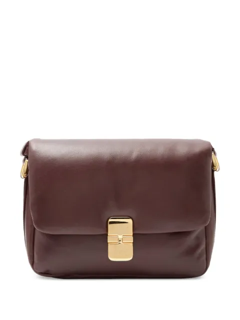 A.P.C. small Grace leather shoulder bag Brown PXCBSF67022