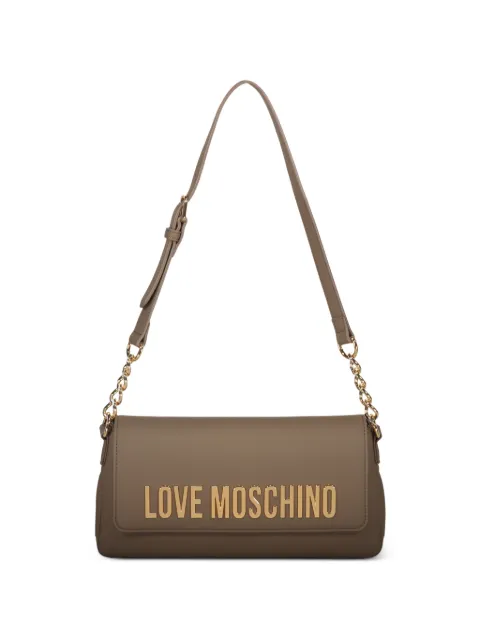 Love Moschino flap chain shoulder bag Neutrals JC4109PP1OKD0
