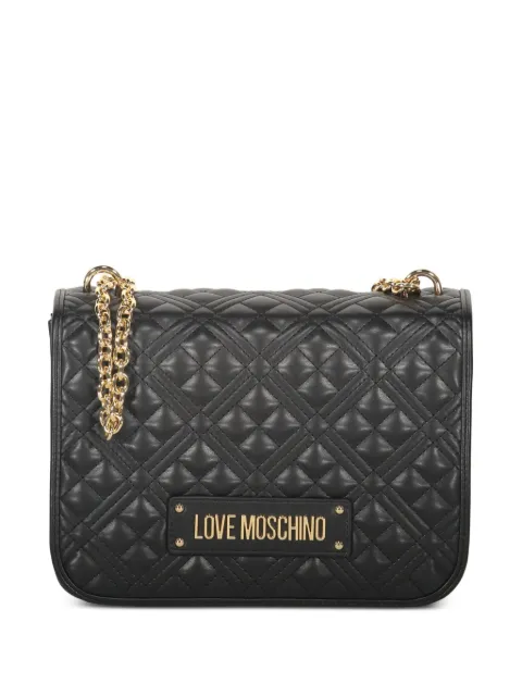 Love Moschino quilted chain shoulder bag Black JC4000PP1OLA0