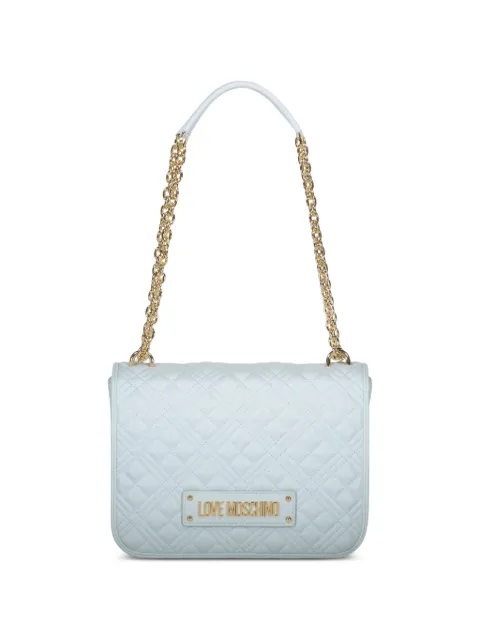 Love Moschino quilted chain shoulder bag Blue JC4000PP1OLA0