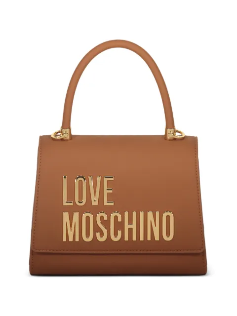 Love Moschino golden logo tote bag Neutrals JC4024PP1OKD0