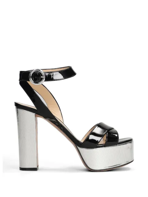 Roberto Festa Kami platform leather sandals Black KAMI