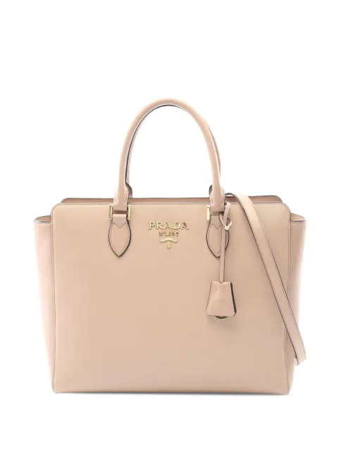 Prada Pre-Owned 2010-2025 Saffiano tote bag Pink 8MUXXMM5Y1CYY5F5