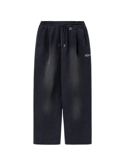 Wooyoungmi wide-leg drawstring trousers Blue W261PT17793N