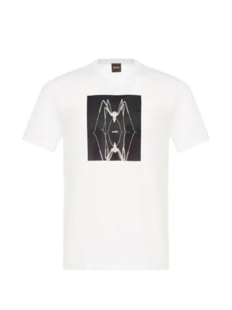 BOSS graphic-print crew-neck T-shirt White 50561861