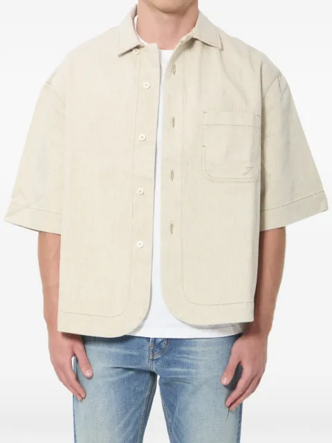 Jacquemus the Paysan De-Nîmes denim shirt Neutrals SHM00585AD00044