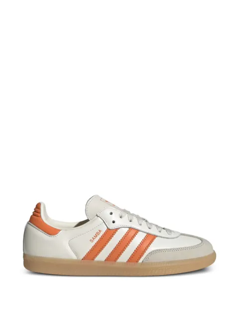 adidas Samba OG three-stripe leather sneakers Neutrals IH9057
