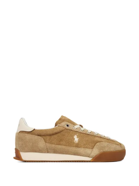 Polo Ralph Lauren logo embroidered sneakers Neutrals 804P08219001