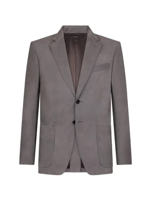 TOM FORD pocket button blazer Grey LJT016LMS034