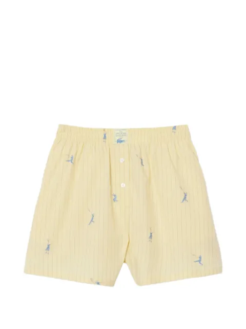 Lacoste striped bermuda shorts Yellow FF1034002IA