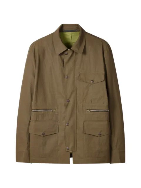 Paul Smith multi-pocket shirt jacket Brown M1R912ZV03000