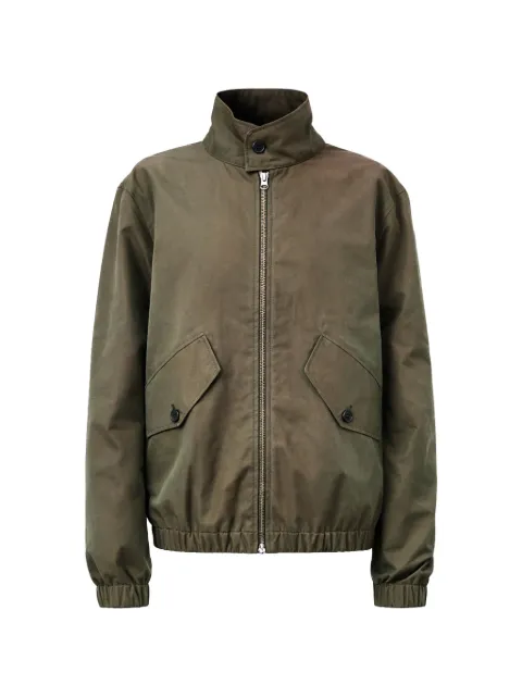 Another Aspect Another Jacket 5.0 zip-up shirt jacket Green AJ50G