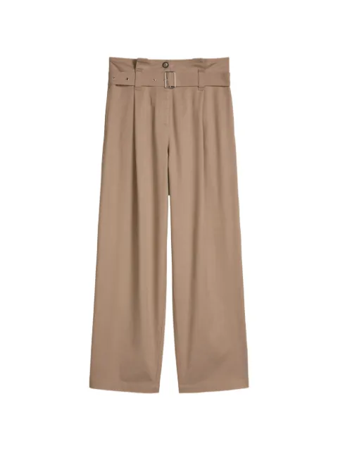 Marc O'Polo belted woven trousers Neutrals 5000013419