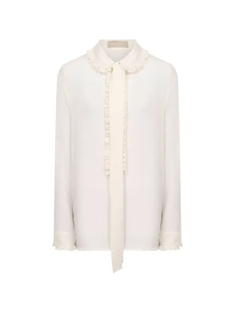 Elie Saab ruffled shirt Neutrals SH134NF25SI001