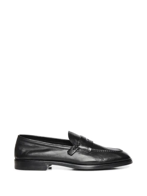 Galiano leather loafers Black 69004NERO