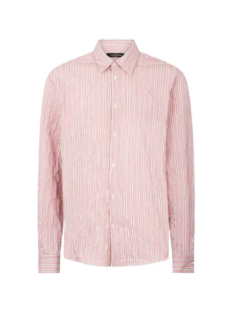 DSQUARED2 crinckled oversized shirt Pink S71DM0836D35477