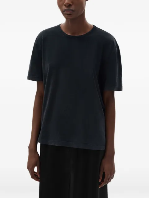 Ann Demeulemeester Fanie brushed jersey T-shirt Black B0013919FA740