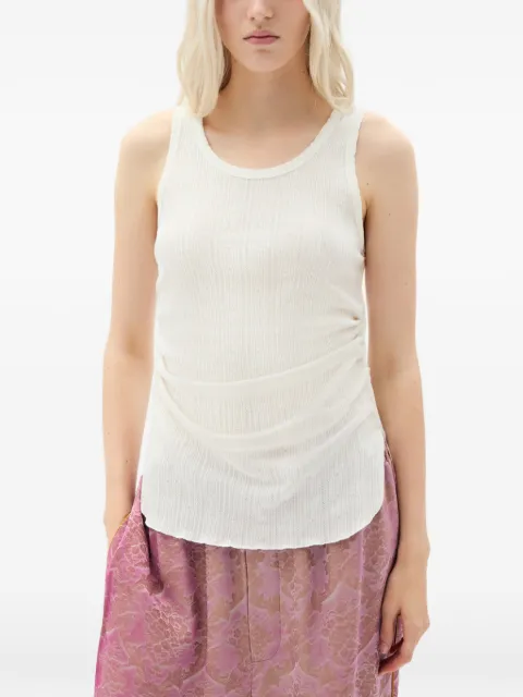 Ann Demeulemeester Mara jacquard tank top White B0011982FA736