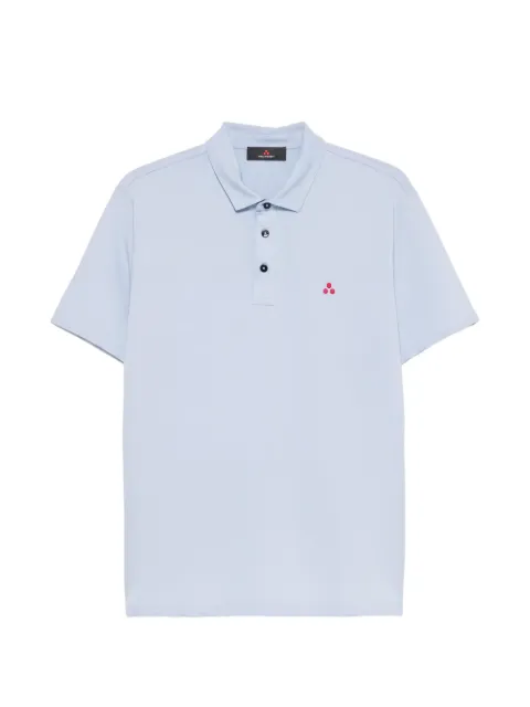 Peuterey logo-detail polo shirt Blue PEU547199012182