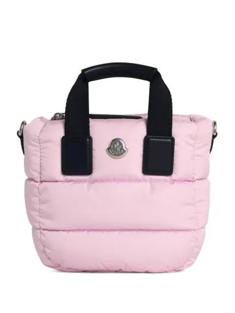 Moncler micro Caradoc tote bag Pink L209B5L00004M6275
