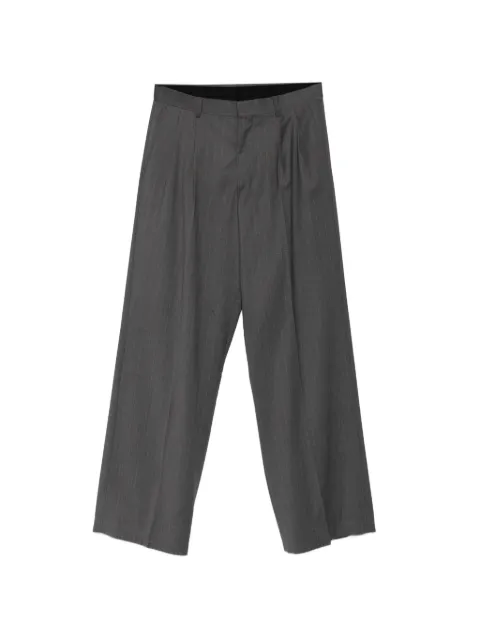 Sunflower pinstripe pleated trousers Grey 42072