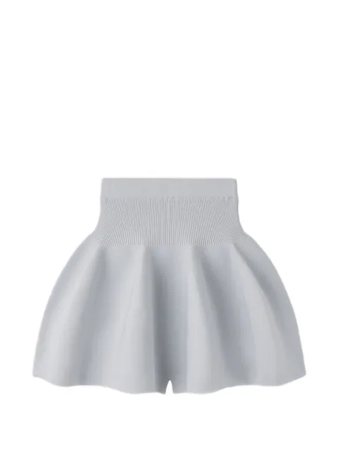 CFCL ribbed A-line shorts Grey CF011KF041GP00