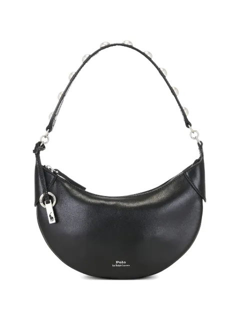 Polo Ralph Lauren stud-embellished shoulder bag Black 428P08467001