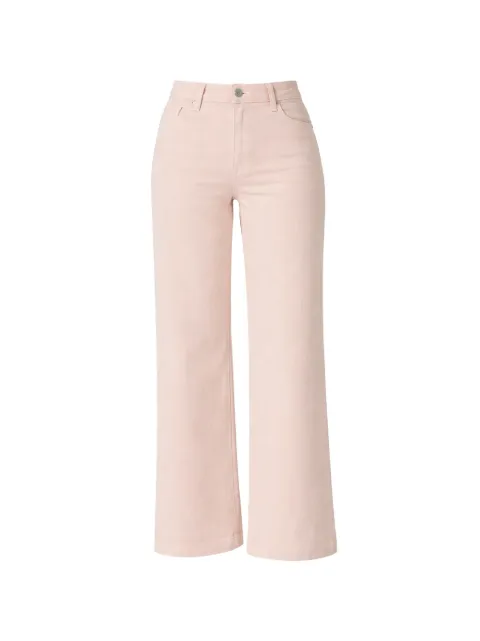 PAIGE Anessa pocket high-waisted jeans Pink 5612208C991