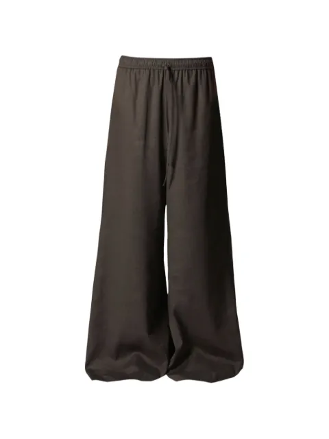 Roberto Collina drawstring trousers Brown A56061