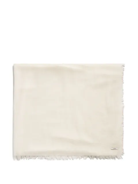 TOTEME frayed scarf Neutrals 253WSC0136FB0457059