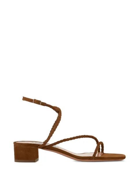 Aquazzura Luca strap sandals Brown LLCMIDS0SUEWLN