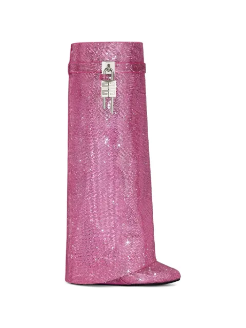 Givenchy Shark Lock boots Pink BE702XE1SJ