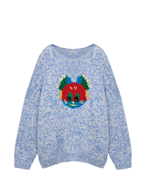 LOEWE x Louis Wain crew-neck sweater Blue H526Y14KNJ