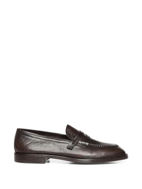 Galliano leather loafers Brown 69004TMSCURO