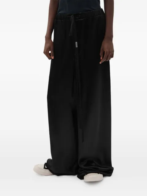 Ann Demeulemeester Sofi shiny satin trousers Black B0014017FA734