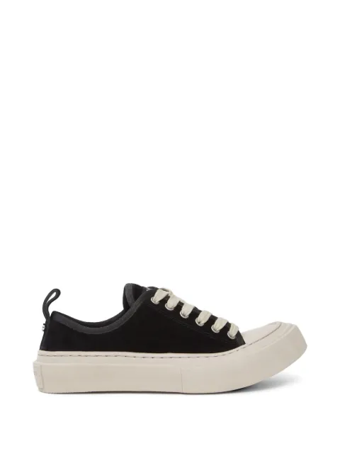 Ann Demeulemeester Halli suede platform sneakers Black B0014098LT199