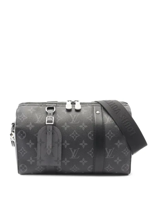 Louis Vuitton Pre-Owned 2010-2026 Monogram Eclipse City Keepall crossbody bag Black 7FPX1AGSNXP9T25N