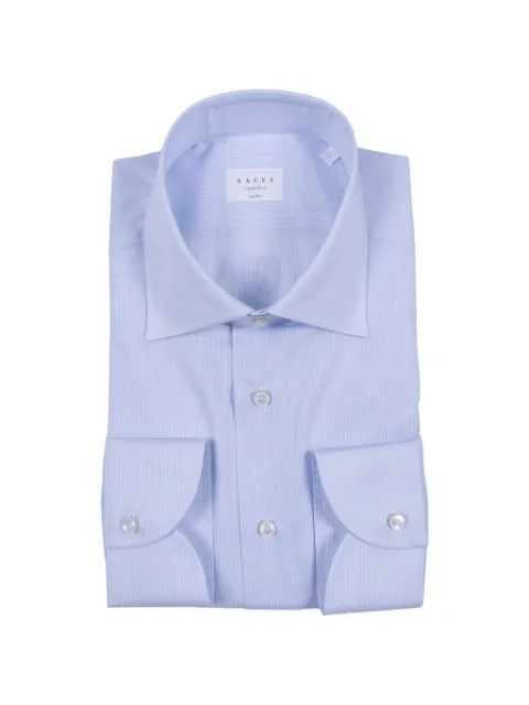 Xacus striped shirt Blue WF536ML11807