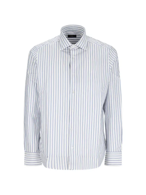 Herno striped shirt White CM000030U13318