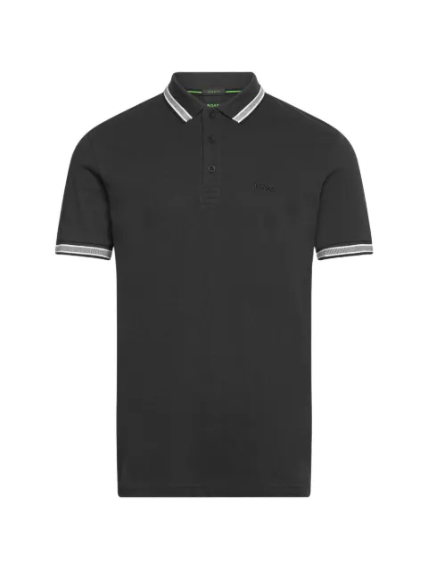 BOSS Paddy polo shirt in cotton piqué Black 50469055