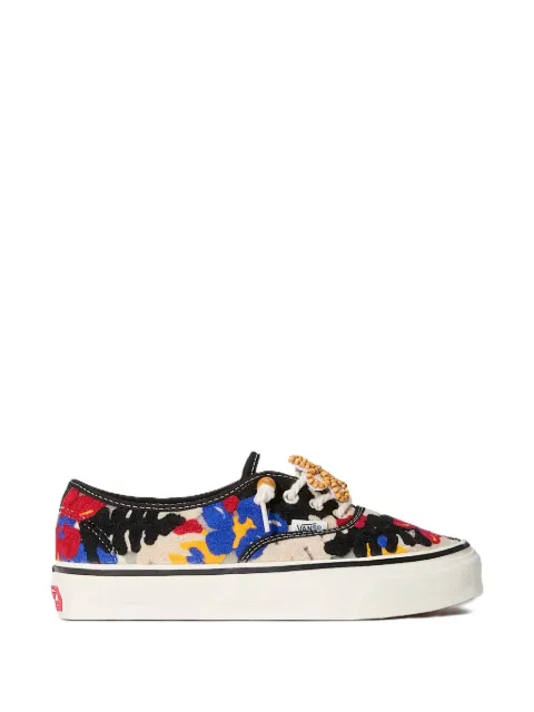 Vans Premium Authentic embellished floral-print sneakers Black VN000Y0S4481