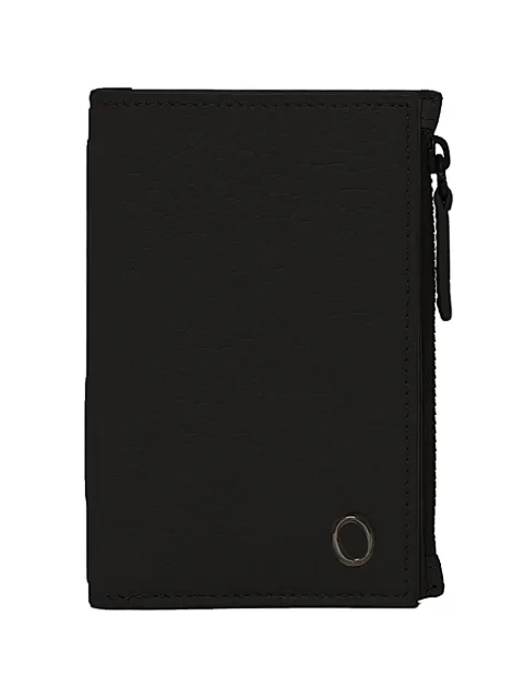 Orciani grained-leather wallet Black SU0129