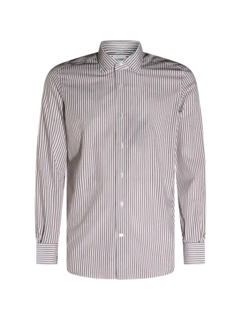 Mazzarelli striped button shirt White 45023885