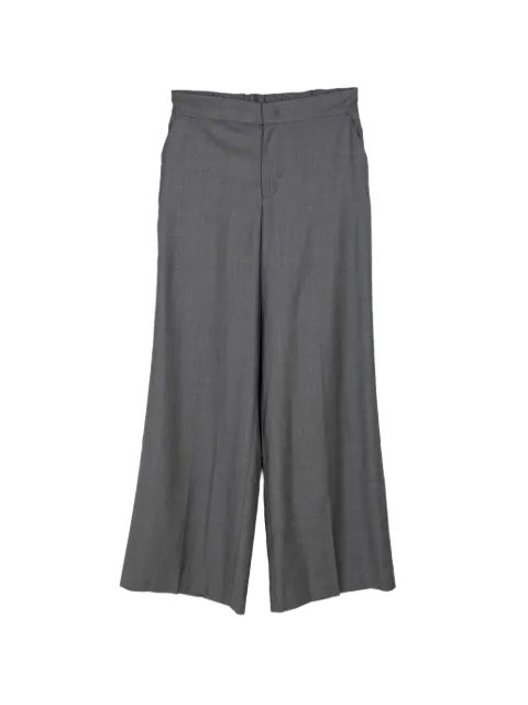 SA SU PHI Petra wide-leg trousers Grey W25315PG