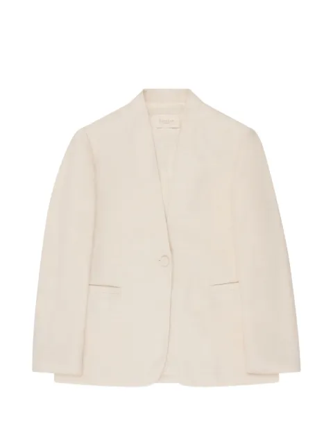 Montedoro linen blazer Neutrals 6B1037N7058